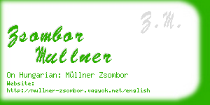zsombor mullner business card